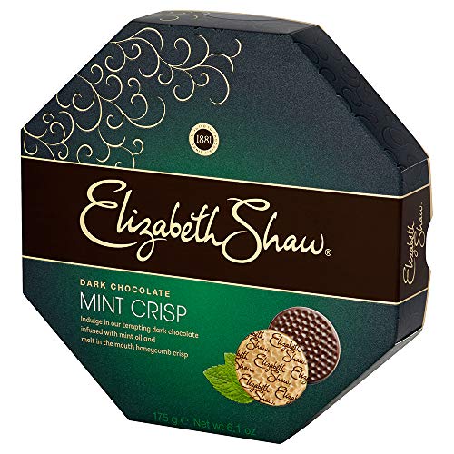 Elizabeth Shaw - Mint Crisp Dark Chocolates - 175g (Pack of 2)