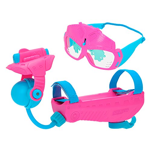 Eolo - Lanzador de agua y gafas Aqua Gear, color rosa y azul (ColorBaby 43653)