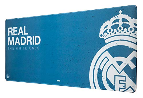 ERIK - Alfombrilla de ratón XL Real Madrid (35x80 cm), Producto oficial