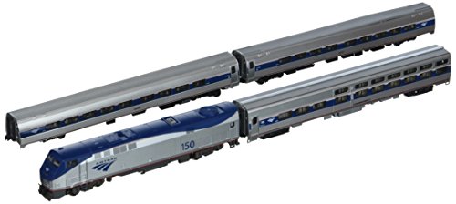 ESCALA N - Kato Juego Trenes P42 Amtrak + 3 Vagón