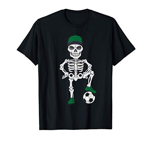 Esqueleto de fútbol Jugadores Entrenadores Regalo Camiseta