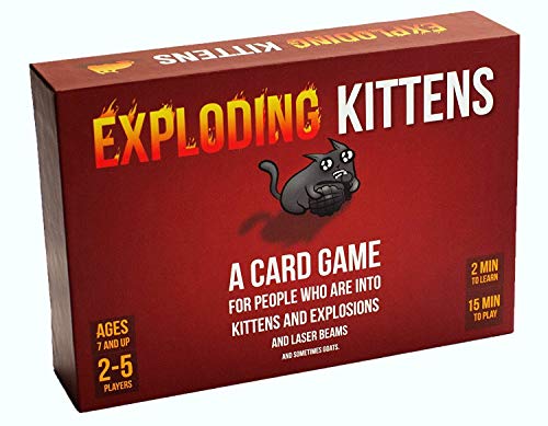 Exploding Kittens: Un Juego de Cartas - En Inglés