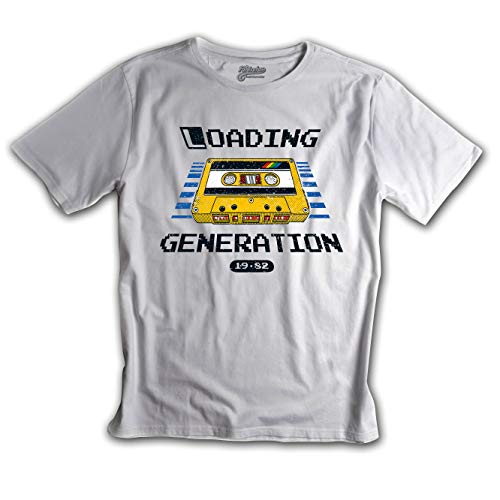 Fanisetas - Camiseta Loading Generation - Camisetas Videojuegos - Retro (S)