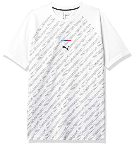Fórmula 1 BMW M Motorsport - Camiseta para Hombre BMW M Motorsport Street, Puma Blanco, S