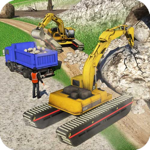 Fuera del camino Construcción Camión Simulador 2018: Pesado Deber Excavador Tripulación La carretera Constructor Juegos Gratis para Niños