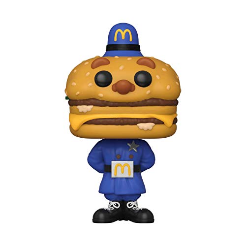 Funko - Pop! Ad Icons: McDonald's - Officer Big Mac Figura Coleccionable, Multicolor (45726)