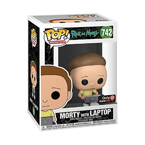 Funko Pop! Rick and Morty Exclusive Morty with Laptop Vinyl Figure