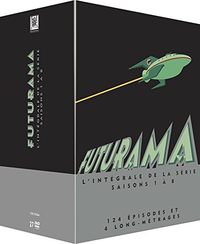 Futurama  : L'intégrale Saisons 1 à 8 + 4 longs métrages [Francia] [DVD]