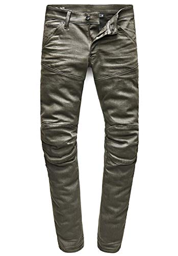 G-STAR RAW 5620 3D Super Slim Coj Jeans Ajustados, Verde (Asfalt 995), W34/L34 para Hombre