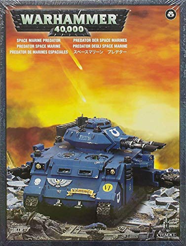 Games Workshop Warhammer 40k Model Miniatures - Space Marine Predator Tank