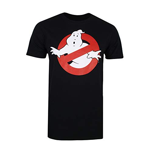 Ghostbusters Who You Gonna Call Camiseta, Negro (Black Blk), Large (Talla del Fabricante: Large) para Hombre