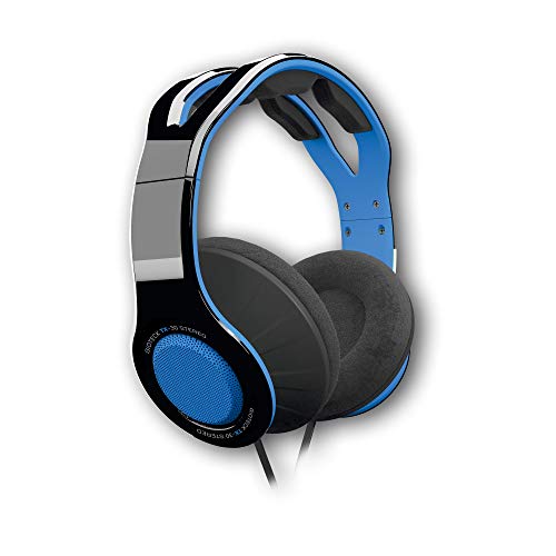Gioteck TX30 - Auriculares con micrófono (Clavija Jack de 3,5 mm), Color Azul y Negro