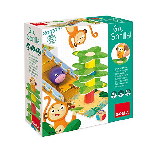 Goula- Go Gorilla Juego para Niños, Multicolor (53153)