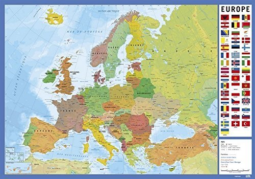 Grupo Erik Editores Vade Escolar Carte Europe (Editado en Francés)