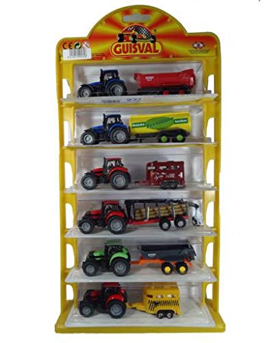 Guisval Tractores con Remolque (6 Unidades)