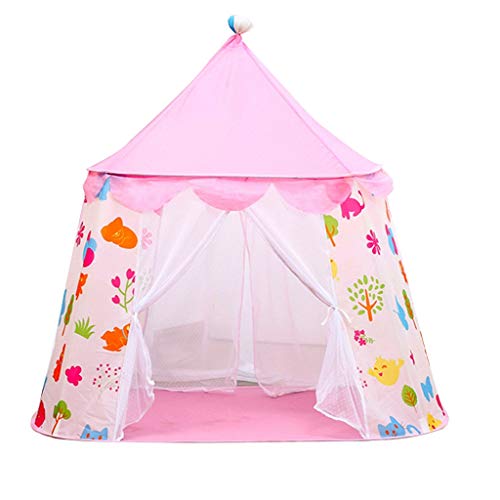 GXju-Folding tent Chang-dq - Tienda de campaña plegable para niños y niñas en casa, para la educación temprana o juegos para niños
