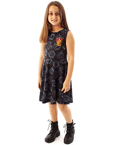 Harry Potter Gryffindor Crest Girl'S Skater Dress (11-12 Years)