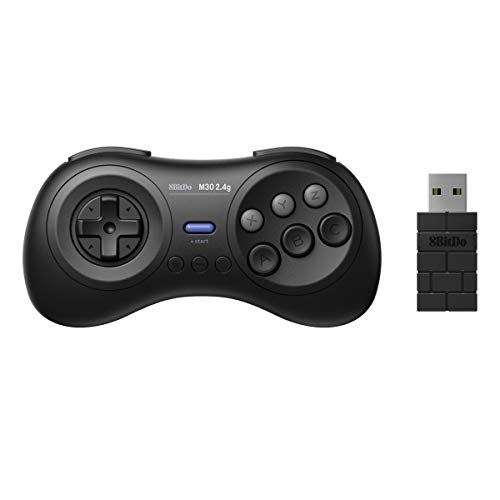 ILS M30 - Controlador inalámbrico para Nintendo Switch de SEGA Genesis Mini para Mega Drive Mini (8 bits)