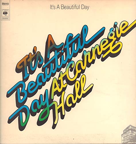 It's A Beautiful Day At Carnegie Hall LP CBS S64929 EX/EX 1972 <p><IMG SRC="http://www.thespacebar.co.uk/ebayscans/84802l.jpg"><p>