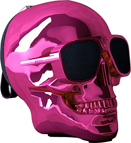 Jarre Technologies Aero Skull XS - Altavoz portátil Bluetooth, color rosa brillante