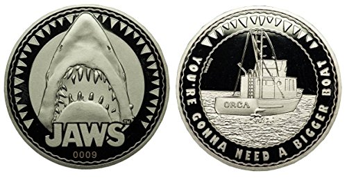 Jaws Collectable Coin Logo / You're Gonna Need A Bigger Boat Iron Publishing
