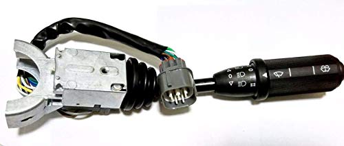JCB Piezas 3CX Lado Derecho Tallo Palanca Interruptor Luces y Limpiaparabrisas Equivalente a Número De Repuesto 701/80297) -13000802