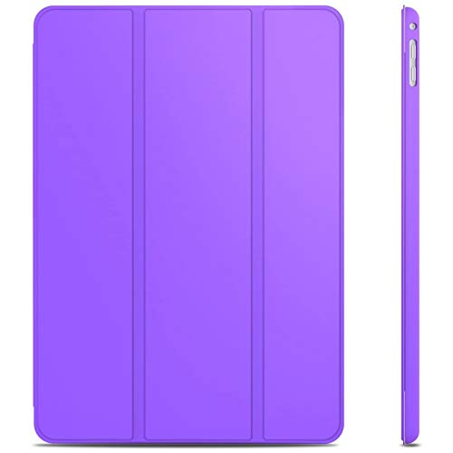 JETech Funda para iPad Air 2, Carcasa con Soporte Función, Auto-Sueño/Estela (Púrpura)