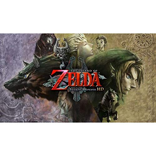 Jigsaw La Leyenda de Zelda: Twilight Princess HD Cubierta Imagen Figura Puzzles Adultos y Puzzle Niños 300/500/1000/1500 Piezas (Size : 1500Pieces)
