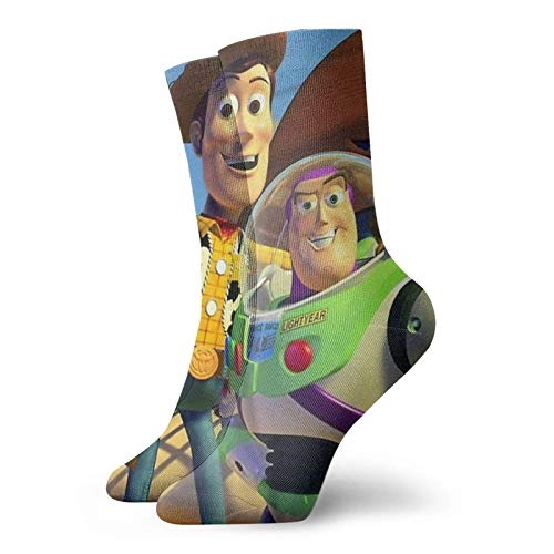 JONINOT Toy Story Calcetines Wicking Thermal Senderismo Rendimiento Fiesta Show Tobillo Socks para mujeres y hombres todas las temporadas
