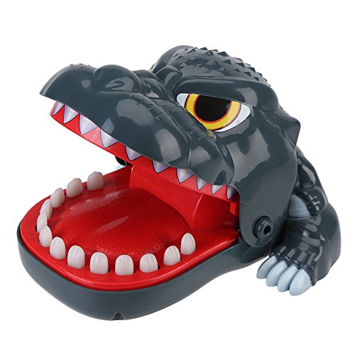 Josopa Juguete divertido para mordeduras de dinosaurio, juego de mesa de dinosaurio, juego de dientes de dinosaurio, juguete para niños y adultos