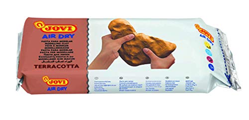 Jovi- Pasta para modelar, Color terracota, 1 kilo (89)