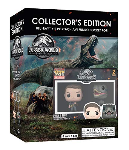 Jurassic World: Il Regno Distrutto - Funko Set (2 Mini Funko) [Italia] [Blu-ray]