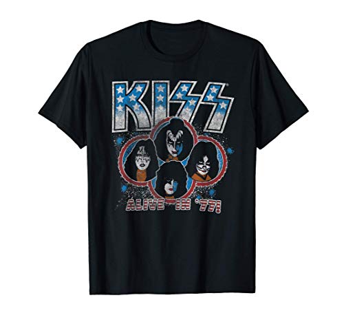 KISS - Alive in 77 Camiseta