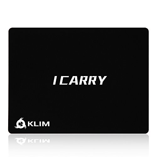 KLIM I Carry Alfombrilla de ratón Antideslizante – Extremadamente Suave - Durable – Precisión Juegos - 32 x 27 x 0,3cm 2020 Versión