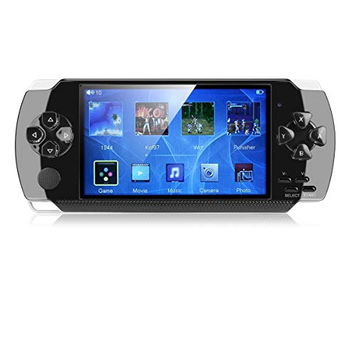 Laelr Consola de Juegos portátil Juego portátil Consola de Juegos Retro 4.3in Juegos Retro clásicos Consola PSP Sistema Arcade Consola portátil