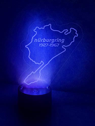 Lámpara LED Nürburgring – Distancia total de 1927 – 1967