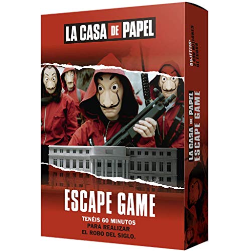 Larousse-La Casa de Papel: Escape Game-Español, multicolor, Talla Única (Lrcpeg01) , color/modelo surtido