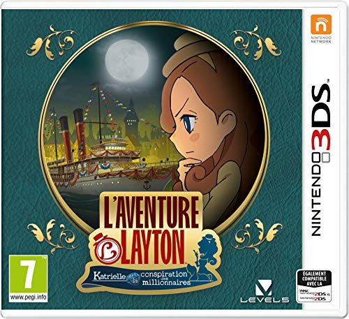 L'Aventure Layton: Katrielle et la conspiration des millionnaires - Nintendo 3DS [Importación francesa]