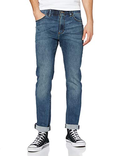 Lee Extreme Motion Skinny Jeans, Blue Prodigy, 30W / 32L para Hombre