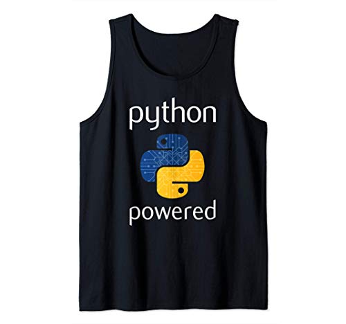 Lenguaje de programación de logotipos impulsado por Python Camiseta sin Mangas