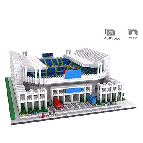 LinGO Bloques De Construcción Estadio De Fútbol De Fama Mundial Building Blocks Clásico Rompecabezas 3D Regalo De Juguetes Educativos De Bricolaje para Adultos Y Niños,Portugal Football Stadium
