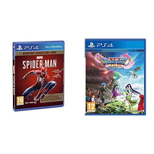 Marvel’s Spider-Man (PS4) Game of the Year Edition (GOTY) + Dragon Quest XI : Ecos de un Pasado Perdido Edition of Light