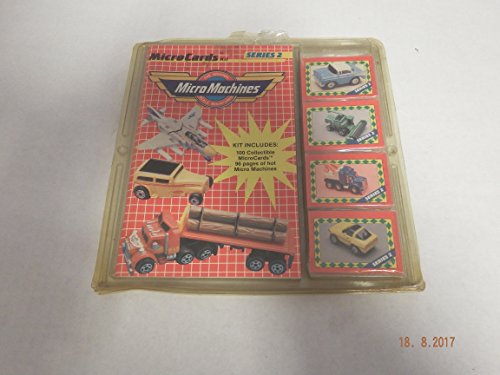 MicroCards Kit : Series 2. [100 collectible MicroCards - 96 pages of hot Micro Machines]