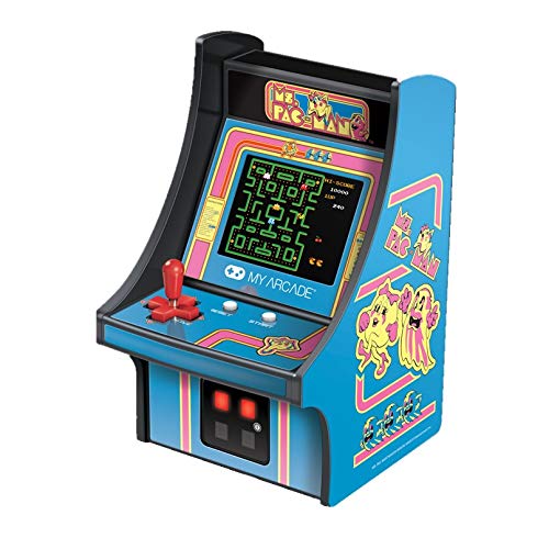Mini Retro Arcade Game Mrs Pac-Man My Arcade