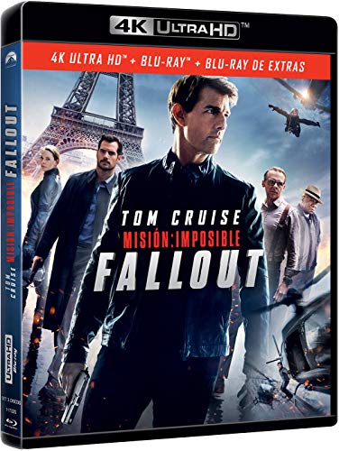 Misión Imposible 6: Fallout (4K UHD + BD + BD Extras) [Blu-ray]