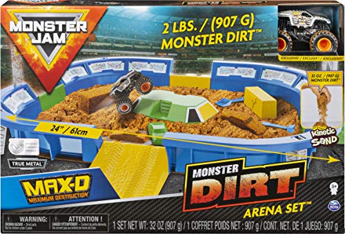 Monster Jam 1:64 Dirt Arena Playset - Sets de juguetes (Coche y carreras, 3 año(s), Niño, Interior y exterior, Multicolor, 1:64) , color/modelo surtido