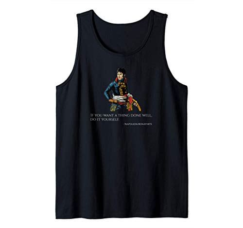 Napoleon Bonaparte Quote - Napoleonic Era - French Emperor Camiseta sin Mangas