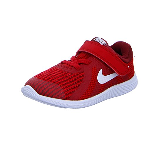 Nike Revolution 4 (TDV), Zapatillas de Gimnasia Niños, Rojo Gym Red White Team R 601, 21 EU