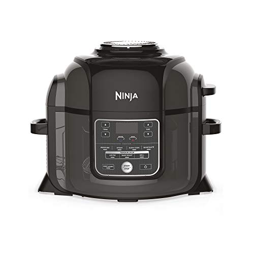 Ninja Foodi [OP300EU] olla a presión y freidora de aire, gris y negro
