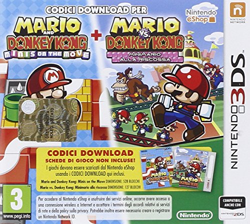 Nintendo Mario vs. Donkey Kong Mini-Land Mayhem, 3DS Nintendo 3DS Inglés vídeo - Juego (3DS, Nintendo 3DS, Acción / Aventura, E (para todos))